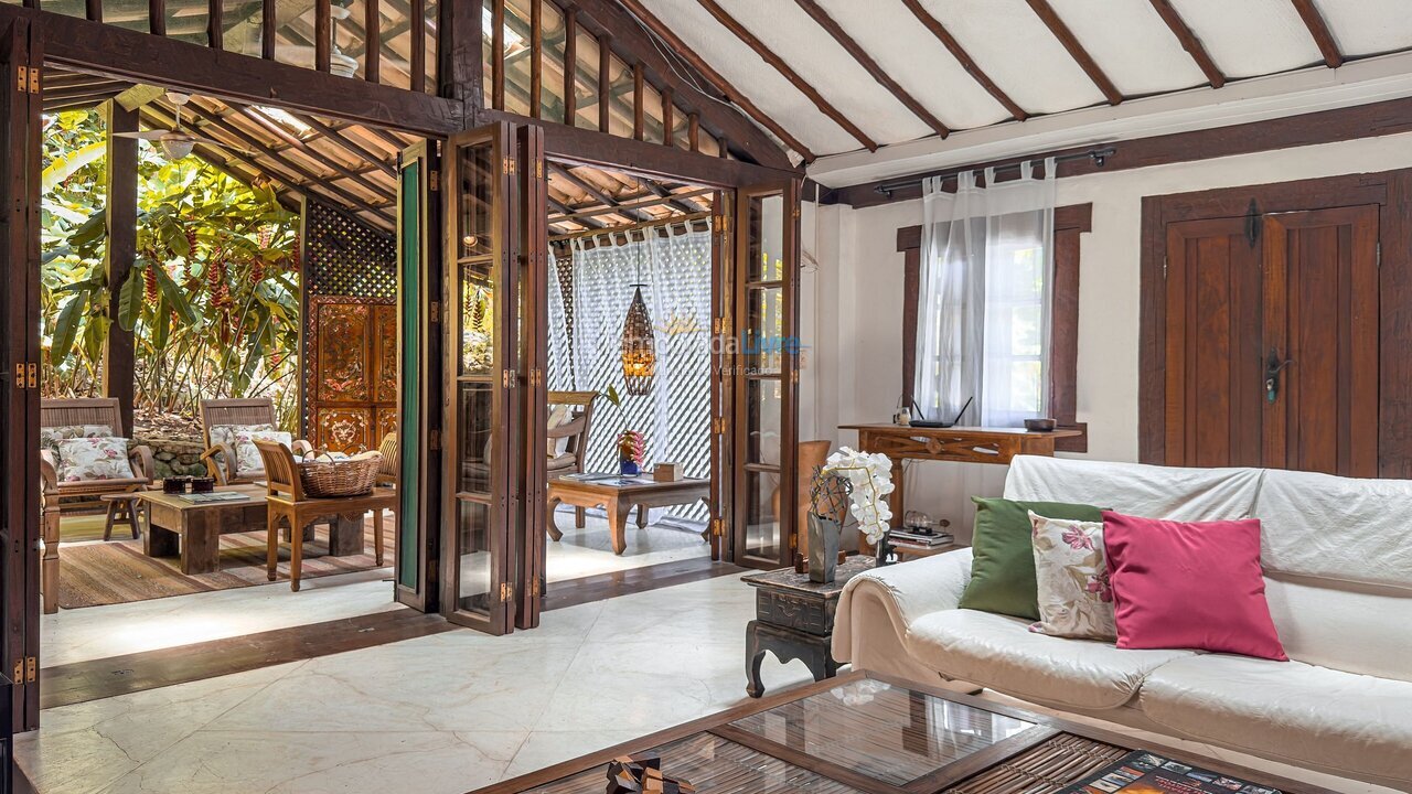 Casa para alquiler de vacaciones em Ilhabela (Sitio Curral)