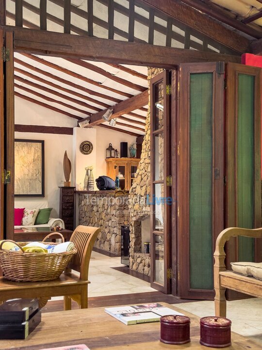 Casa para alquiler de vacaciones em Ilhabela (Sitio Curral)