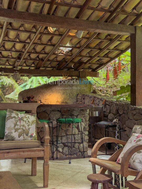 Casa para alquiler de vacaciones em Ilhabela (Sitio Curral)