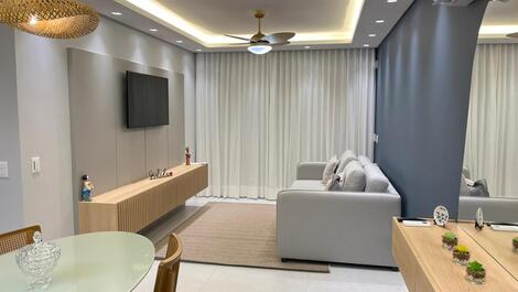 Apartamento vacacional en Jurerê Internacional.