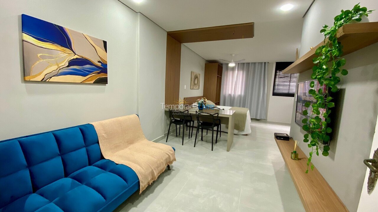 Apartamento para aluguel de temporada em Praia Grande (Vila Mirim)