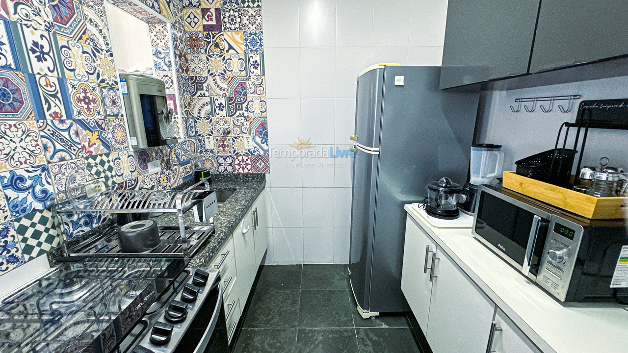 Apartment for vacation rental in Guarujá (Praia do Tombo)