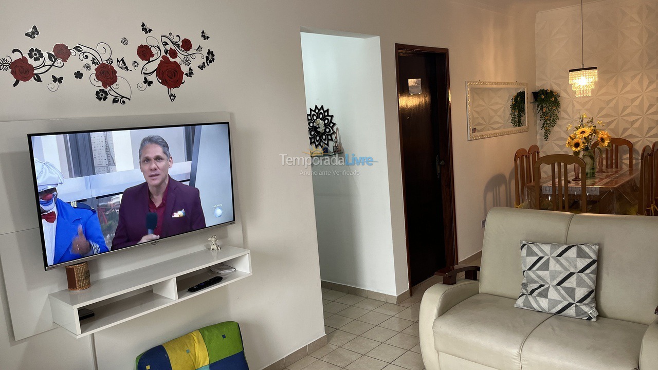 Apartment for vacation rental in Praia Grande (Vila Tupi)