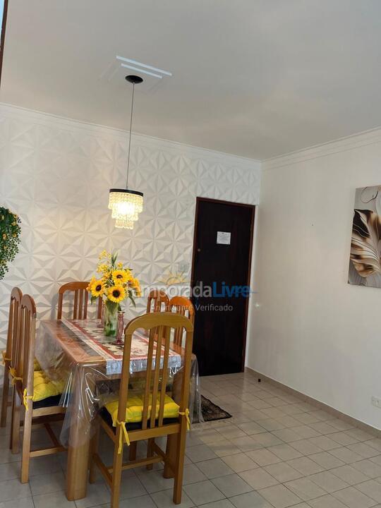 Apartment for vacation rental in Praia Grande (Vila Tupi)