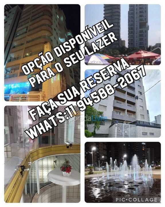 Apartment for vacation rental in Praia Grande (Vila Tupi)