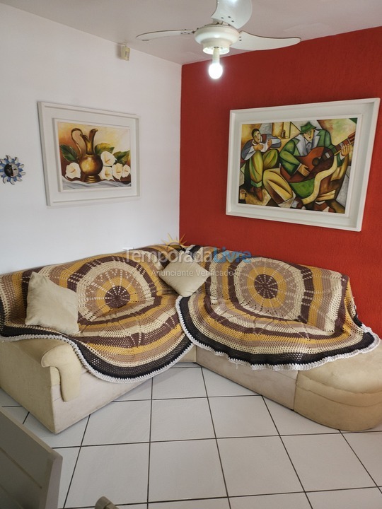 Apartamento para alquiler de vacaciones em Palhoça (Praia de Fora)