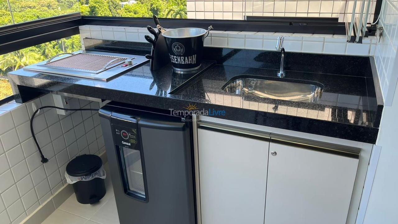 Apartamento para aluguel de temporada em Bertioga (Riviera de São Lourenço)