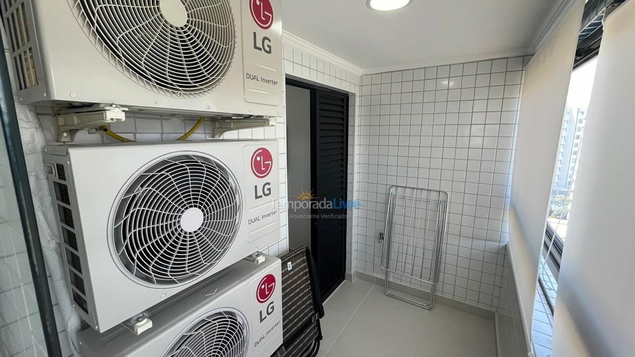 Apartamento para aluguel de temporada em Bertioga (Riviera de São Lourenço)