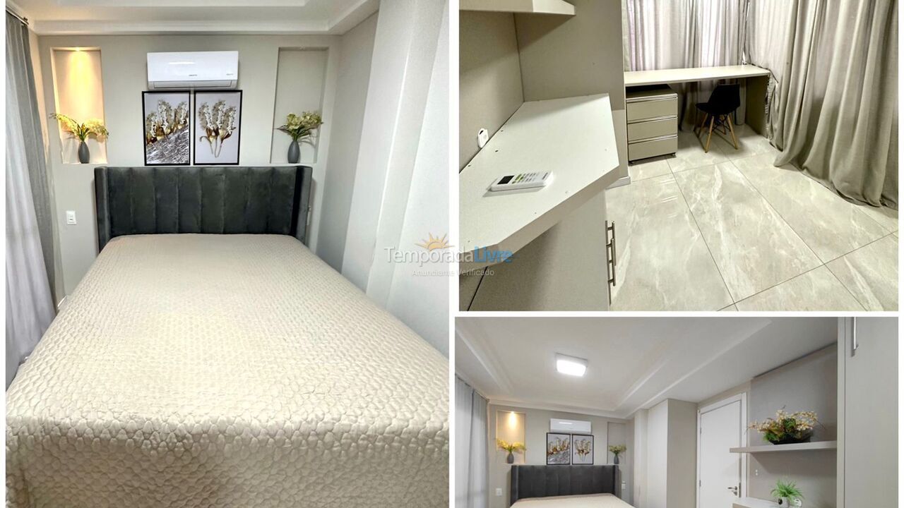 Apartment for vacation rental in Itapema (Meia Praia)