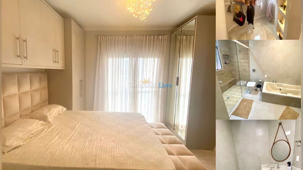 Apartment for vacation rental in Itapema (Meia Praia)