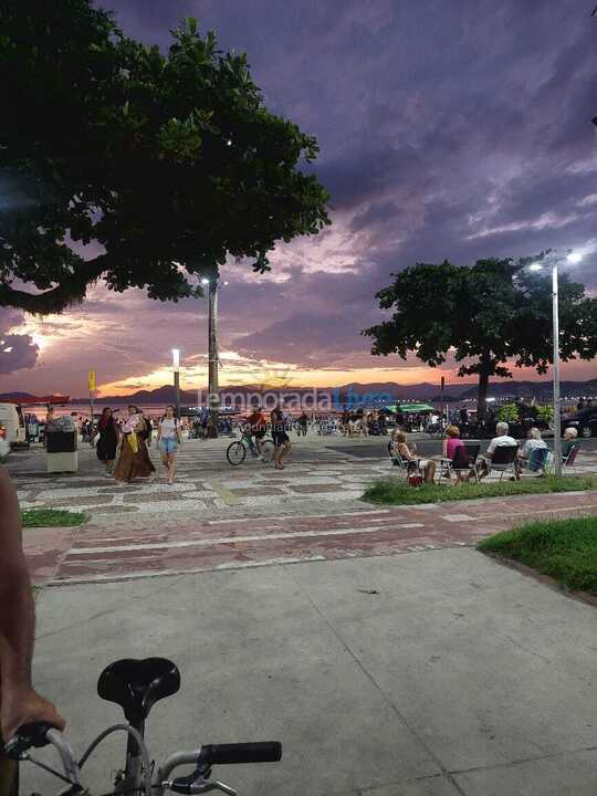 Apartamento para alquiler de vacaciones em Santos (Ponta da Praia)