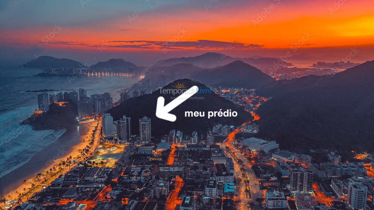 Apartment for vacation rental in Guarujá (Enseada)