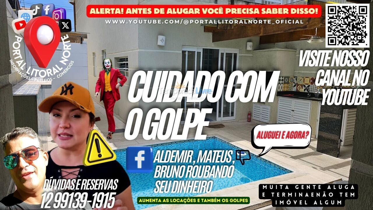 Casa para aluguel de temporada em Ubatuba (Praia do Lázaro)