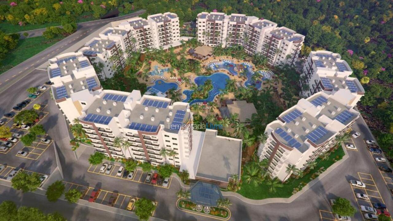 Apartment for vacation rental in Caldas Novas (Lagoa Quente)