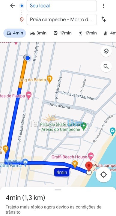 Casa para alquiler de vacaciones em Florianopolis (Campeche)