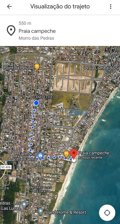 Casa para alquiler de vacaciones em Florianopolis (Campeche)