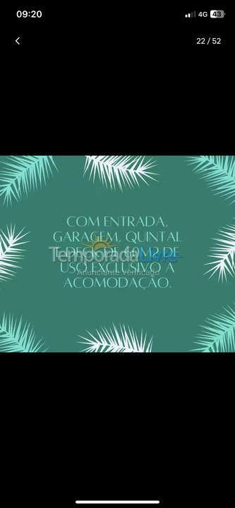 Casa para alquiler de vacaciones em Itapoá (Volta Ao Mundo I)