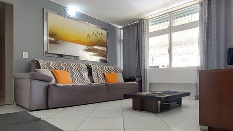 Visão da sala de estar