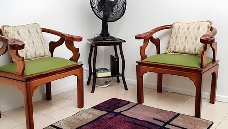 Espaço da sala de estar