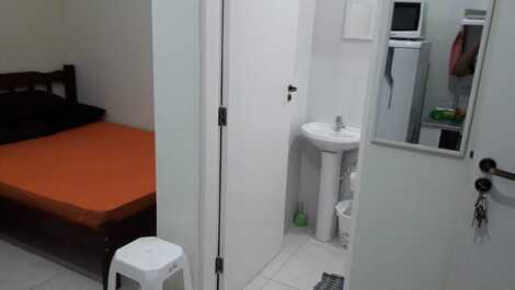 Flat-1 conforto aconchego ótima localização temporada Itaguá Ubatuba