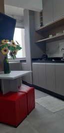 Apartamento Praia Central vista Cristo