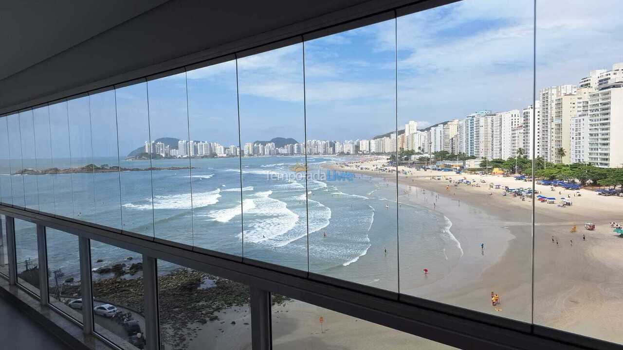 Apartment for vacation rental in Guarujá (Pitangueiras)