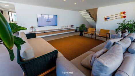 Refúgio Luxo Pé na Areia nas Piscinas Naturais-AL