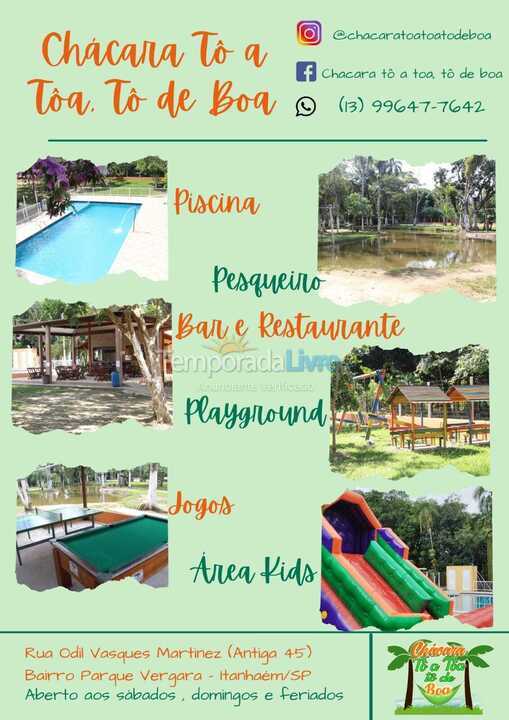 Casa para aluguel de temporada em Itanhaém (Parque Vergara)