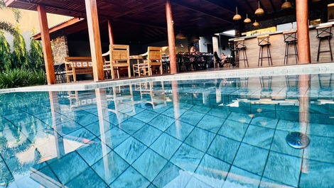 Casa com Piscina Aquecida - Olímpia-SP