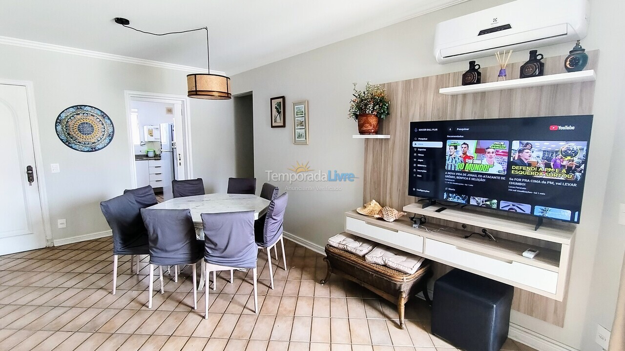 Apartamento para alquiler de vacaciones em Bertioga (Riviera de São Lourenço)