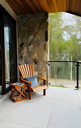 Chalé das Cerejeiras, encanto y vista increíble