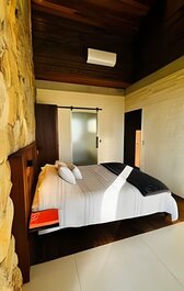 Chalé das Cerejeiras, encanto y vista increíble