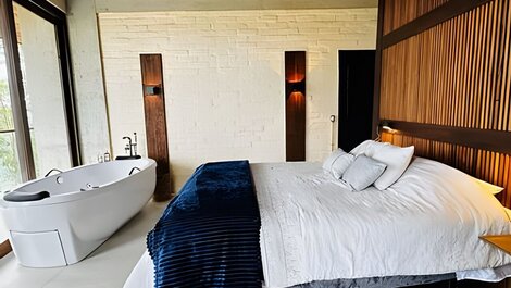 Chalé das Cerejeiras, encanto y vista increíble