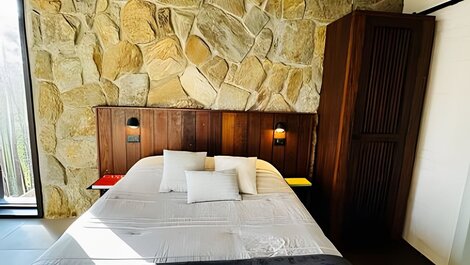 Chalé das Cerejeiras, encanto y vista increíble