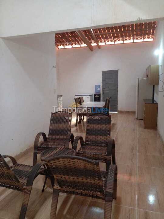 Casa para aluguel de temporada em Areia Branca (Praia Cristóvão)