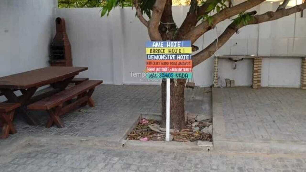 Casa para aluguel de temporada em Areia Branca (Praia Cristóvão)
