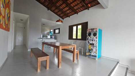 House with sea view for vacation rental in Porto das Dunas.