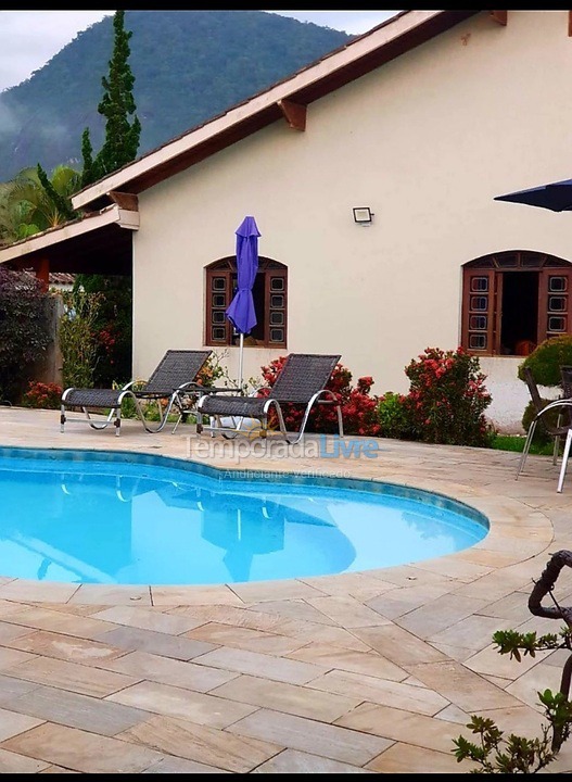 House for vacation rental in Caraguatatuba (Praia da Mococa)