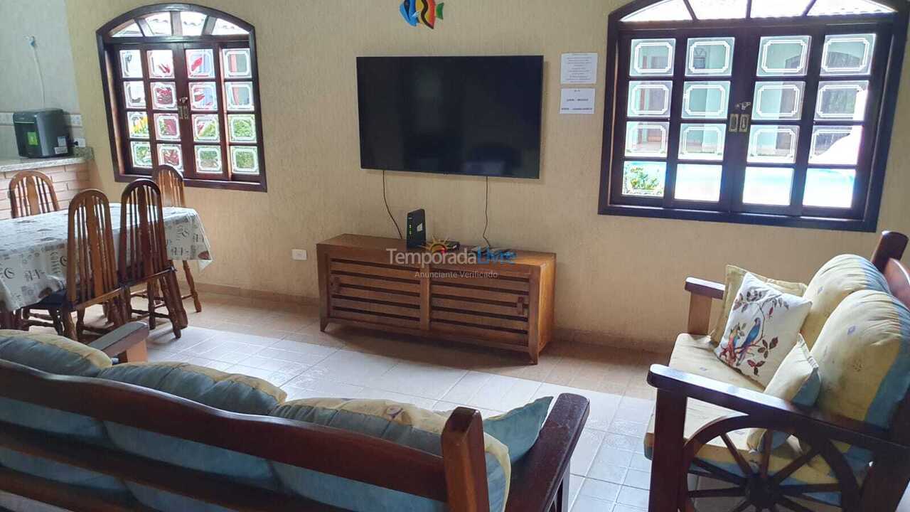 House for vacation rental in Caraguatatuba (Praia da Mococa)