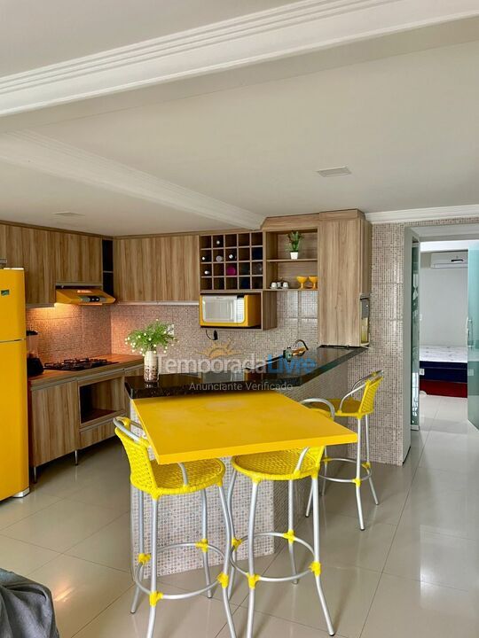 Apartamento para alquiler de vacaciones em Fortaleza (Praia do Futuro)