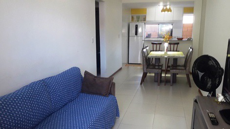 Apartment/Village with 2 bedrooms (1 suite) in Guarajuba Beach, Bahia.