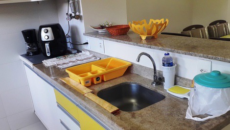 Apartment/Village with 2 bedrooms (1 suite) in Guarajuba Beach, Bahia.