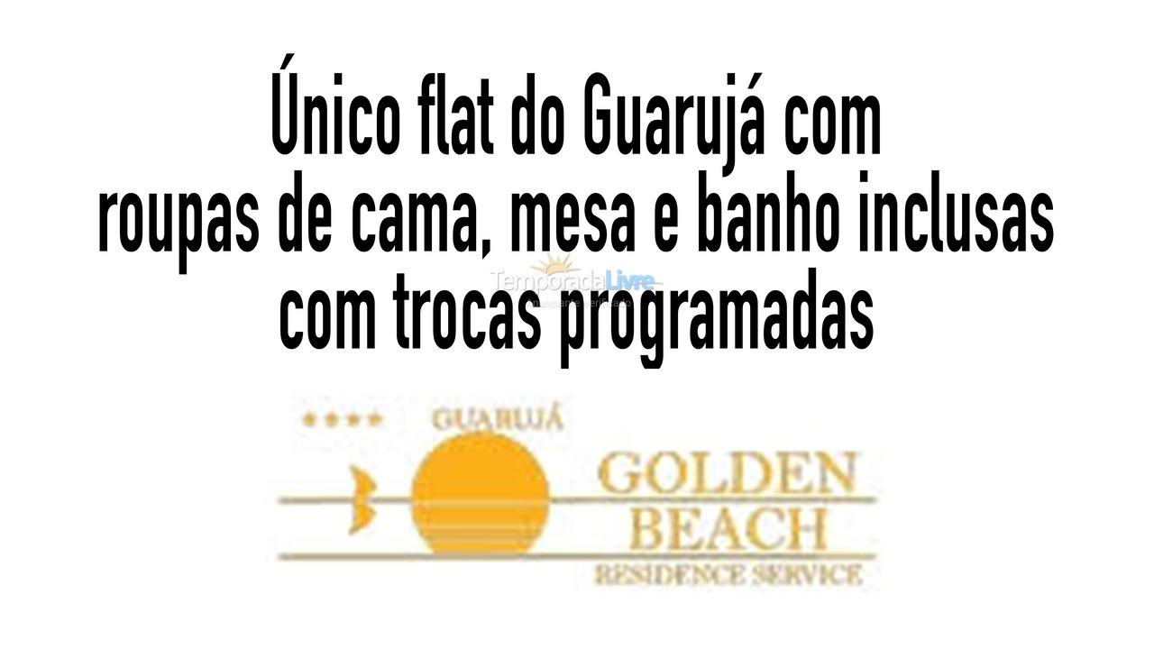 Apartamento para aluguel de temporada em Guarujá (Pitangueiras)