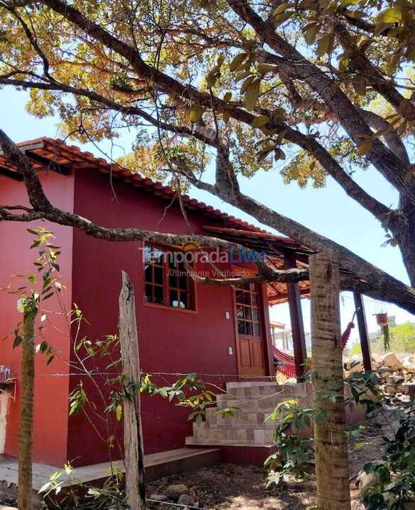 Casa para alquiler de vacaciones em Palmeiras (Vale do Capão)