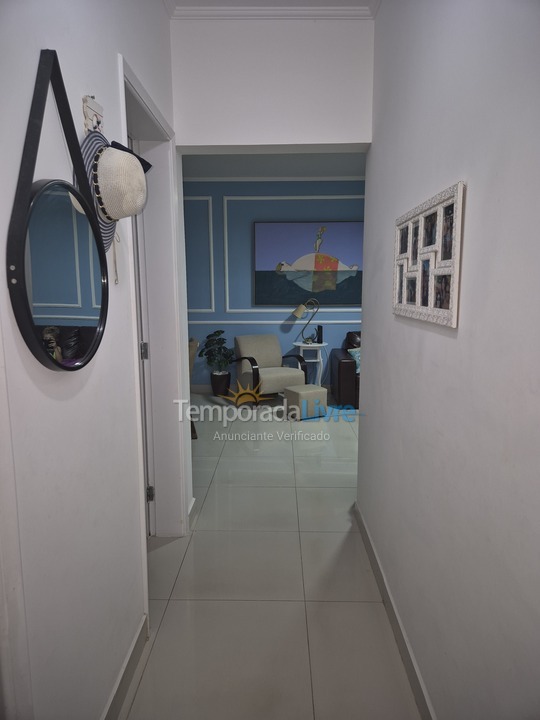 Apartamento para aluguel de temporada em Guarujá (Enseada)