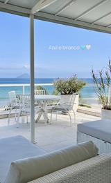 Casa frente al mar en Praia de Juquehy