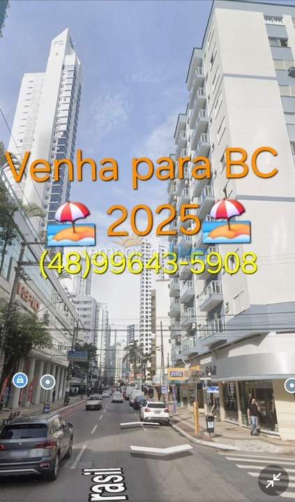 Apartamento para aluguel de temporada em Balneário Camboriú (Praia Central)