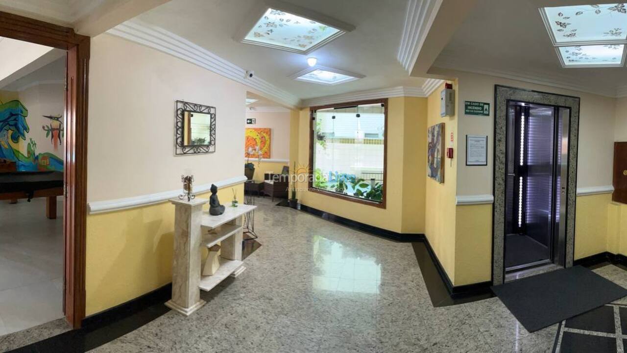 Apartment for vacation rental in Praia Grande (Aviação)