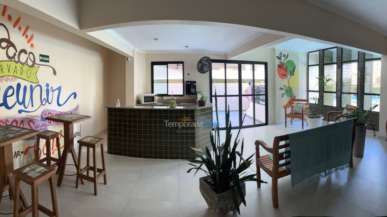Apartment for vacation rental in Praia Grande (Aviação)