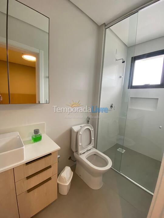 Apartamento para alquiler de vacaciones em Governador Celso Ramos (Praia de Palmas)